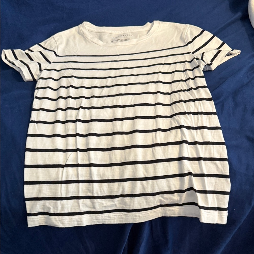 Max Studio White T-Shirt